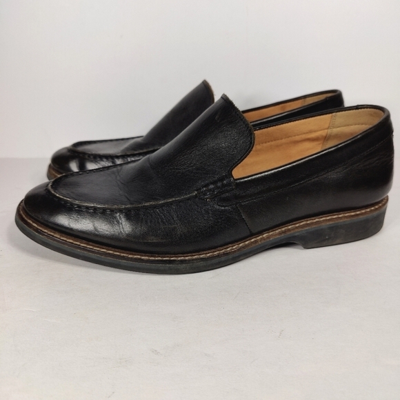 Clarks Atticus Edge Leather Loafer Casual Slip On Black Brown Men's Shoe Size 11 - Picture 1 of 8